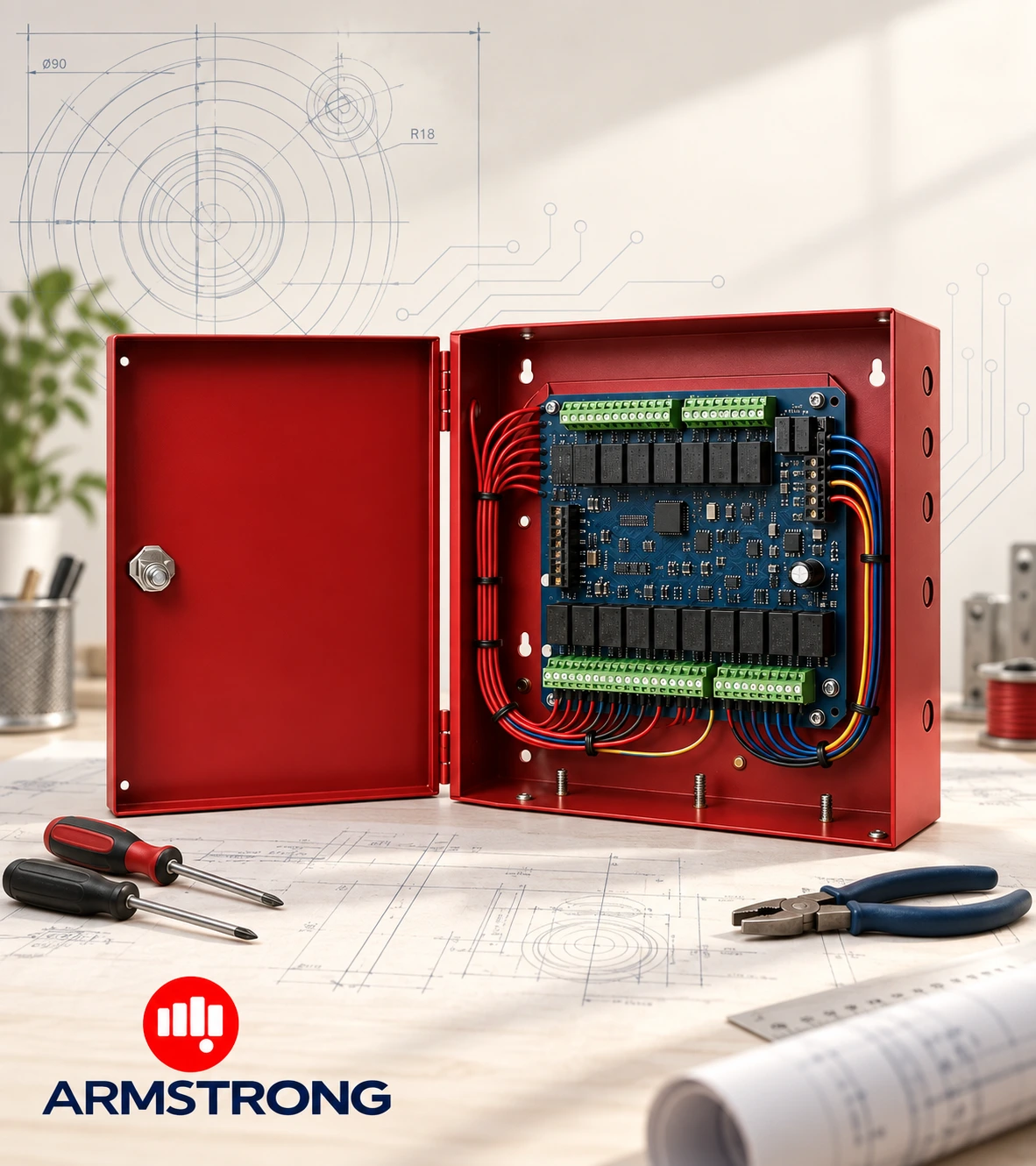 Armstrong System - Industrial integration. ASPL fabricated panels, interfaces and industrial integration products.
