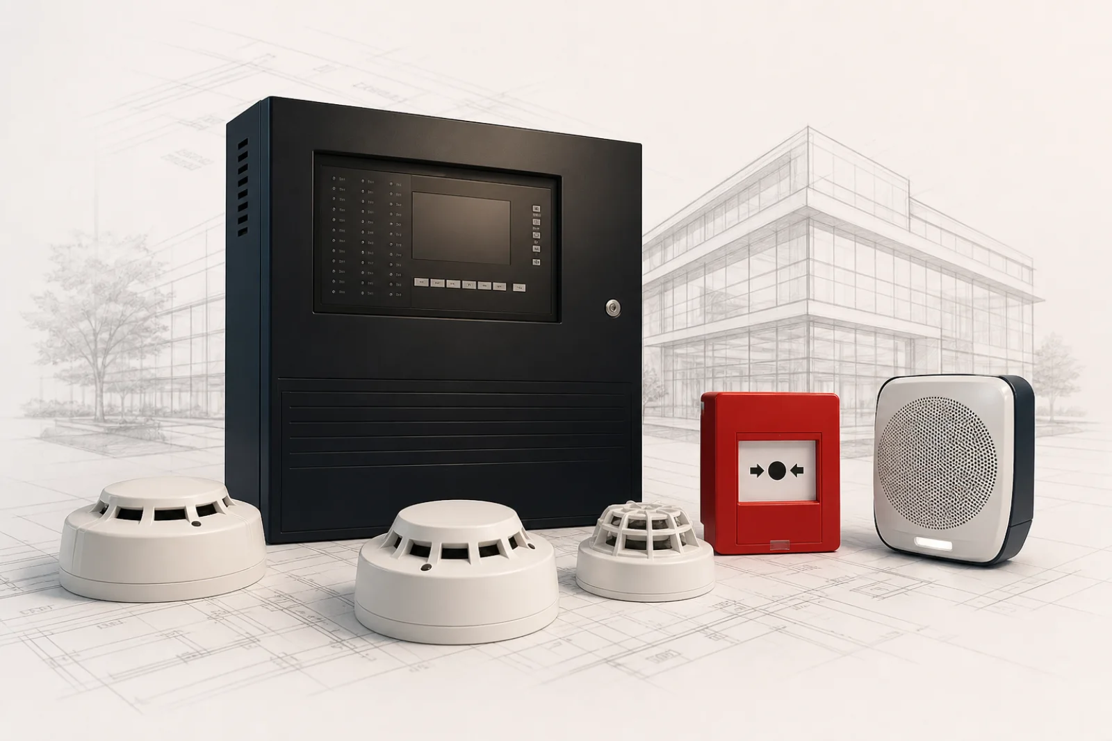 Fire detection and emergency warning systems product
