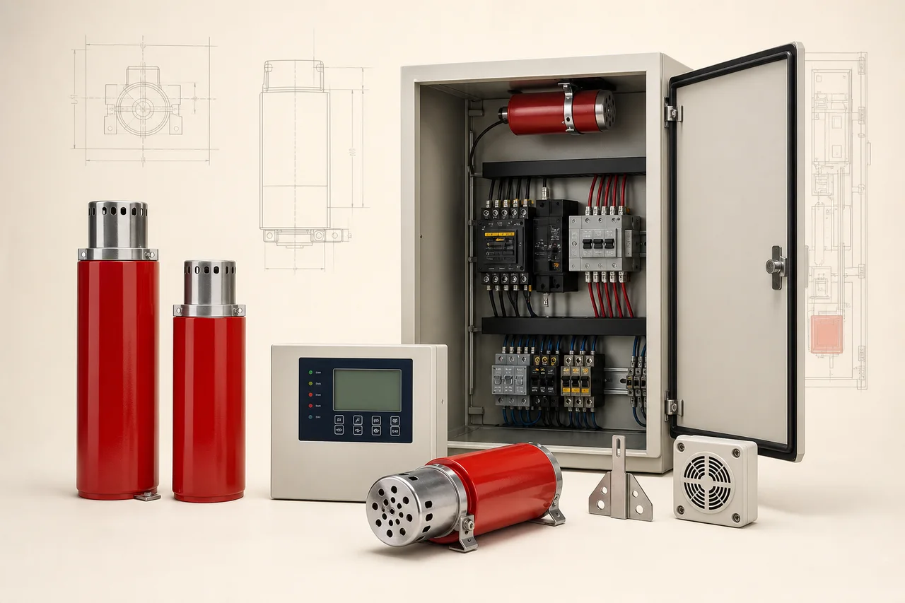 Condensed aerosol fire-suppression generators product