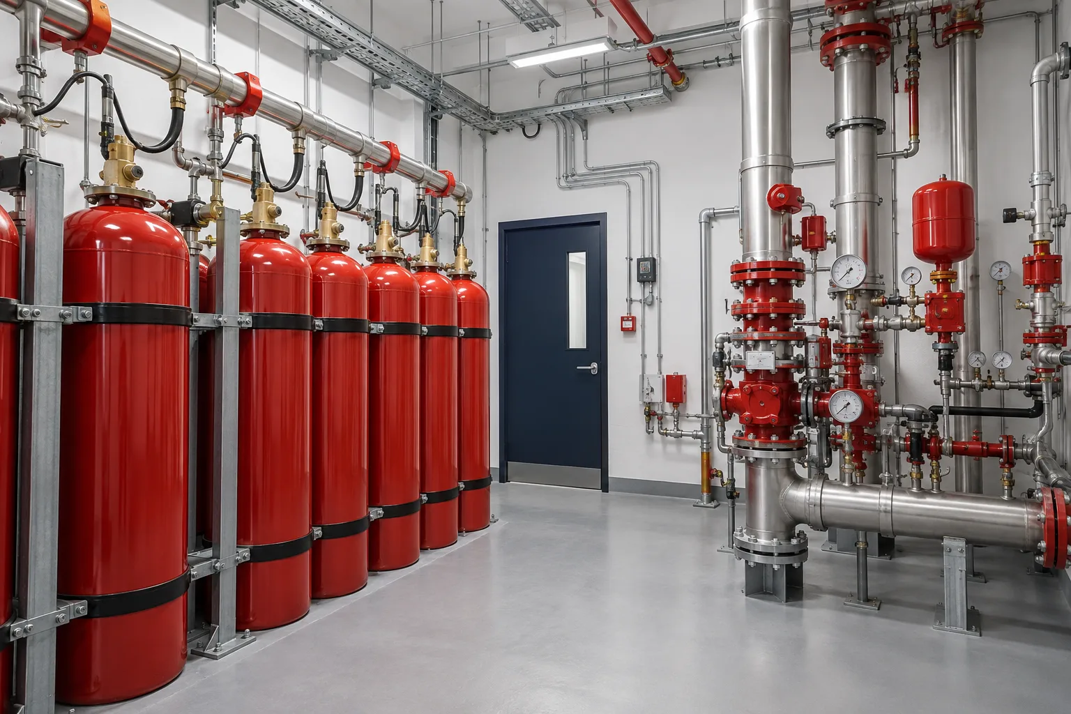 Choosing the right fire suppression system illustration