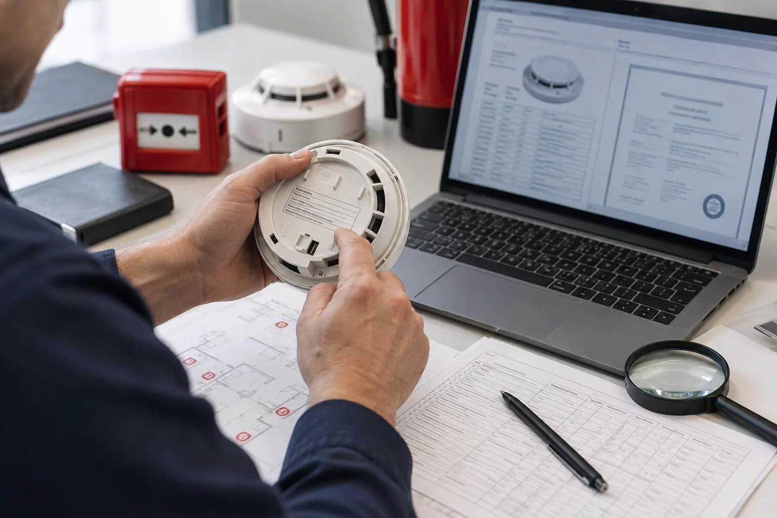 How to verify a fire safety product certificate illustration