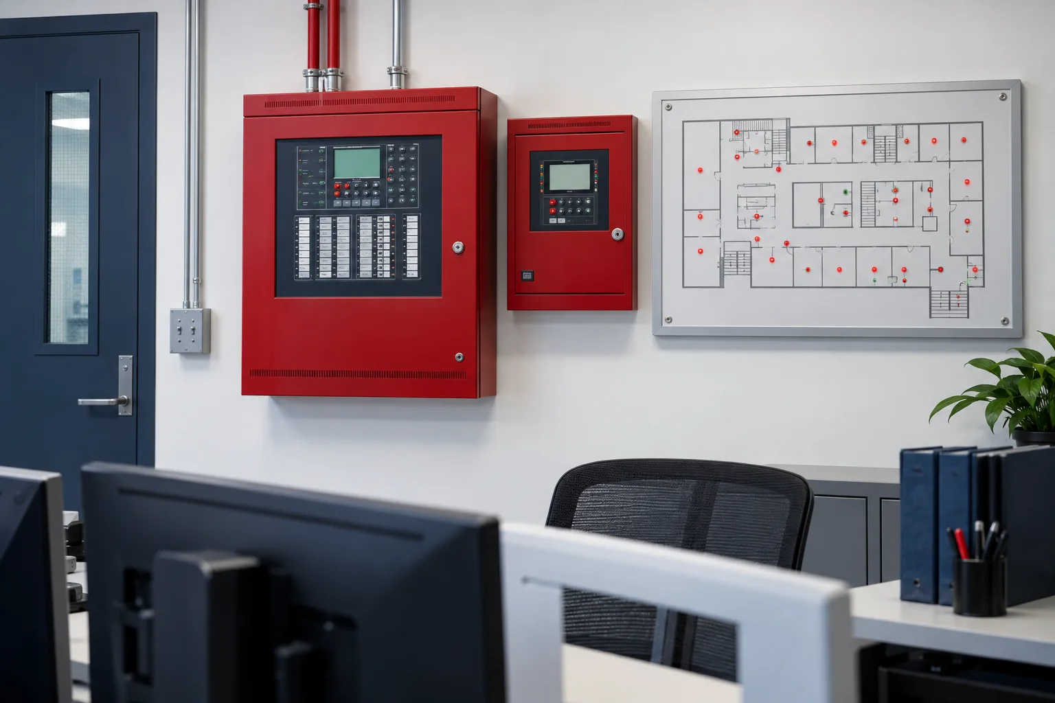 Rehoming, subpanels and mimic panels illustration