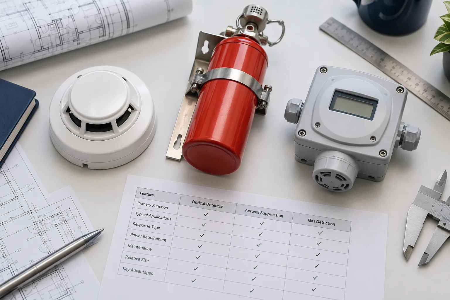 How we compare fire safety solutions illustration