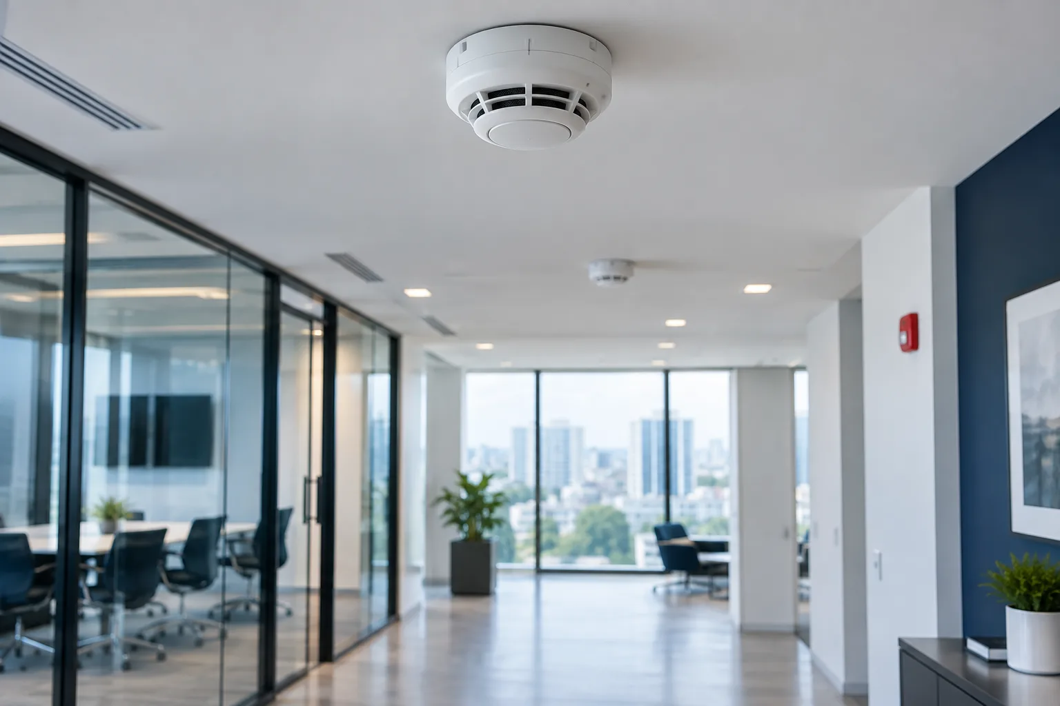 Guide to smoke detection in commercial buildings illustration