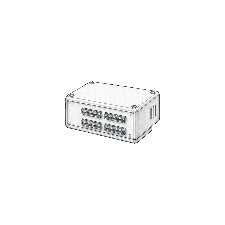 Fire alarm and paging interfaces technical sketch