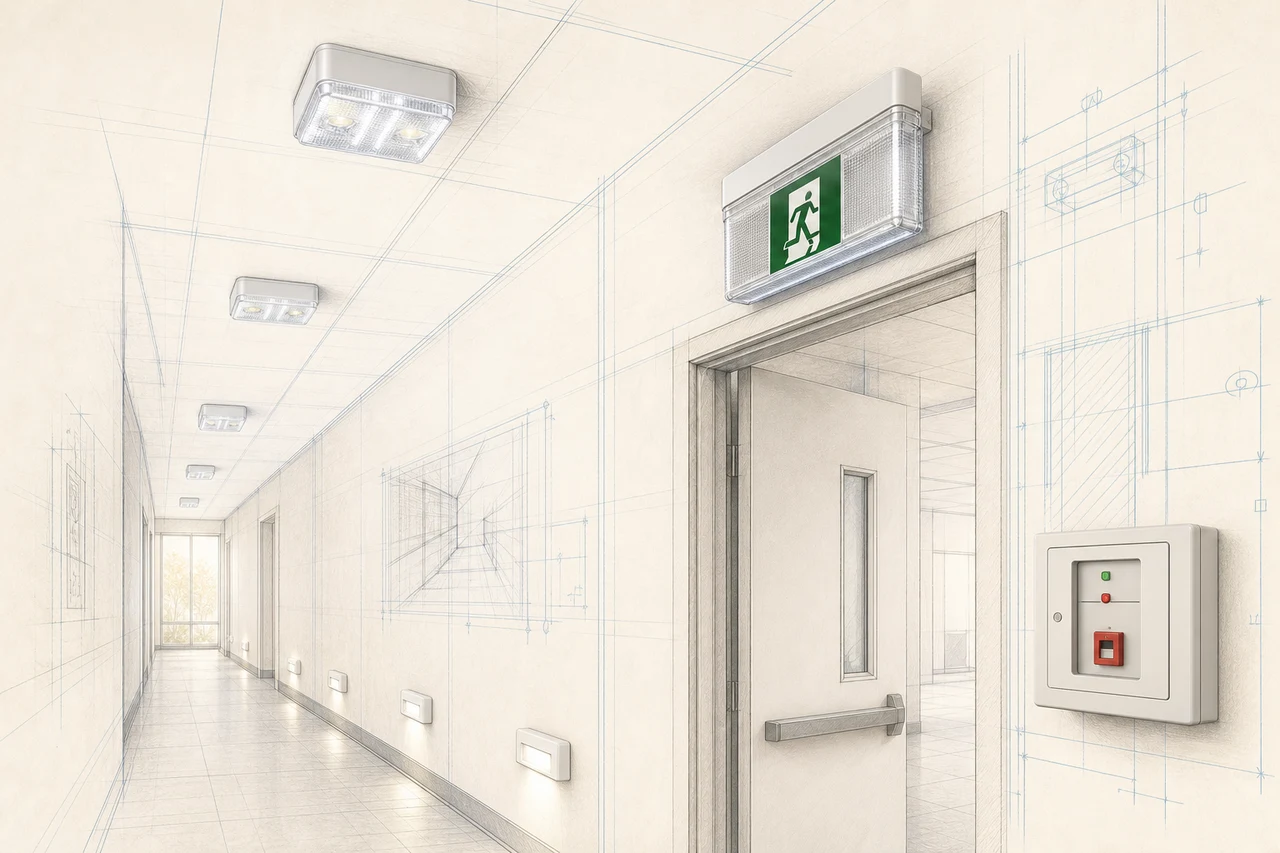 Emergency lighting application