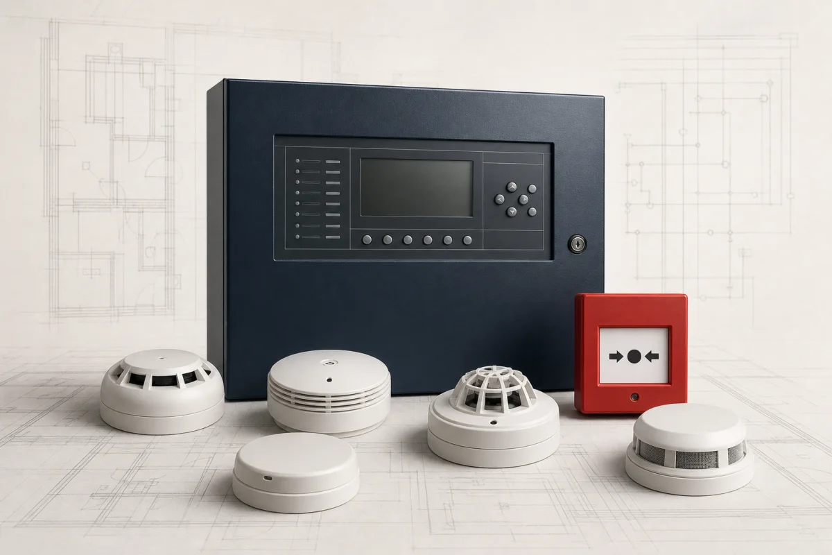 Illustrative category visual pending an approved record-specific image Illustrative fire detection and control visual
