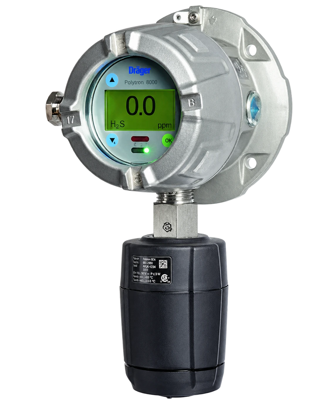 Dräger Polytron 8100 EC · fixed toxic-gas and oxygen transmitter