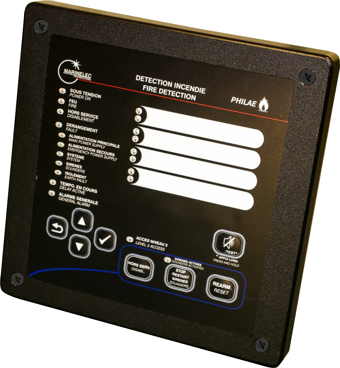 Marinelec PHILAE conventional marine fire detection panel