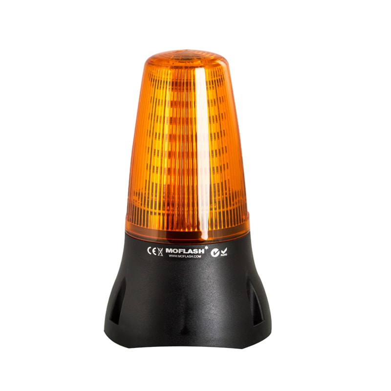 Moflash LEDA125 amber audible beacon