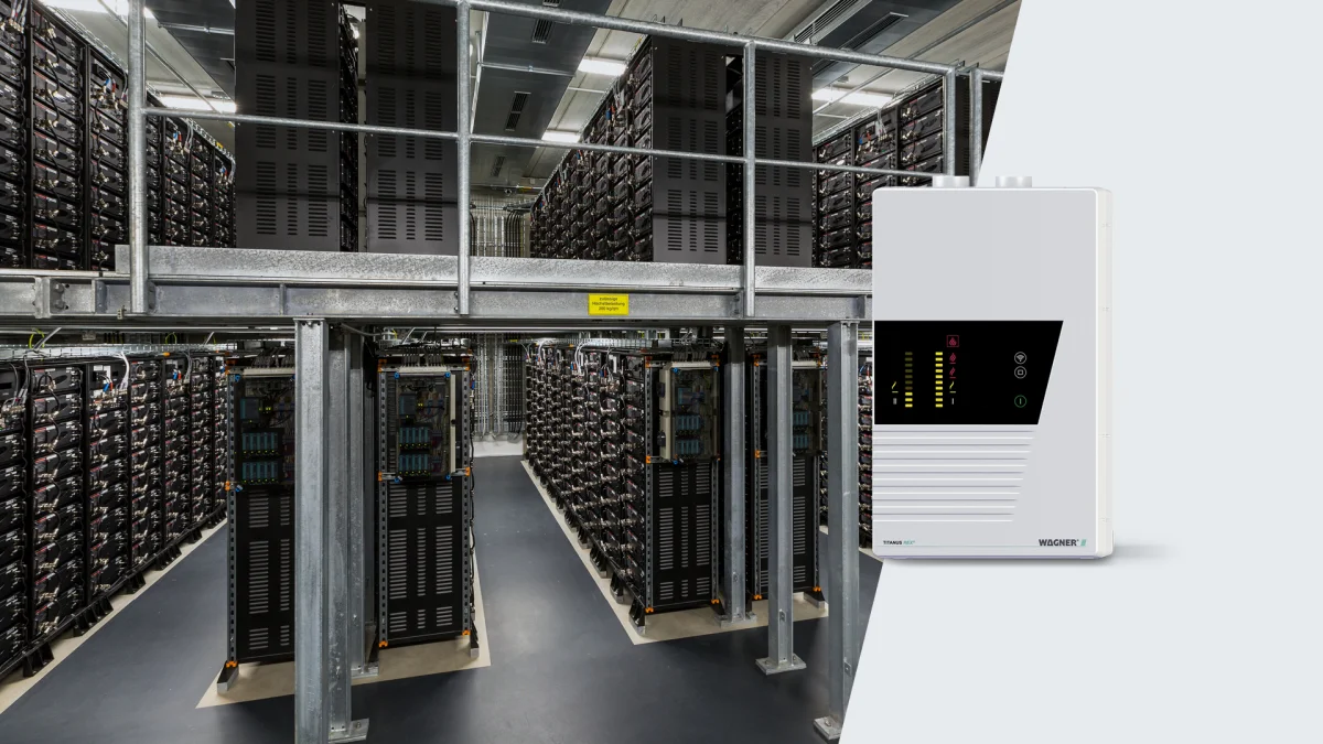 TITANUS REX detector shown with its application environment